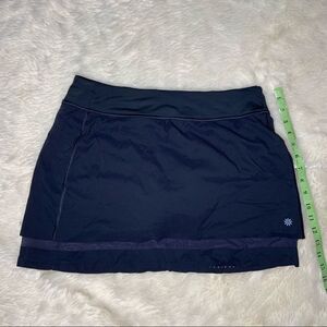 Sz Small Athleta Dark Blue Skort Skirt Shorts